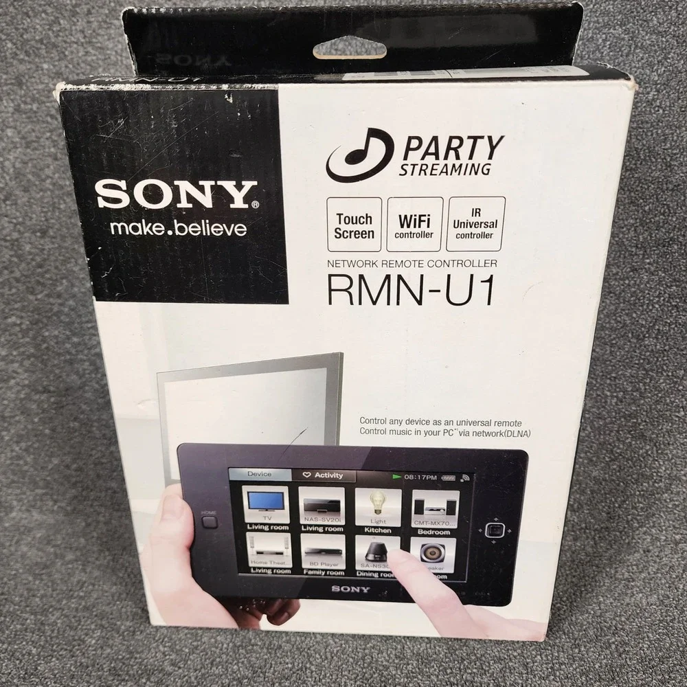 Sony RMN-U1 Network Remote Controller Touch Screen WiFi IR Universal Black